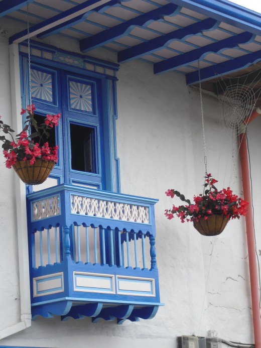 Blue Balcony