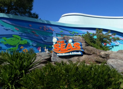 The Seas with Nemo and Friends is a great ride for smaller children.