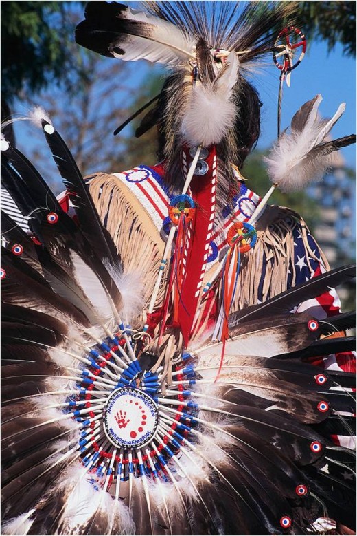 American Indian Pow Wow Dancer
