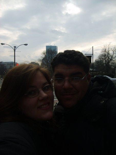 Taken at the end of our day trip. We were very happy but in the middle of the street.