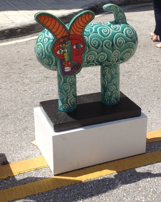  A sample of the areas Spanish influence on artistic sculpture.