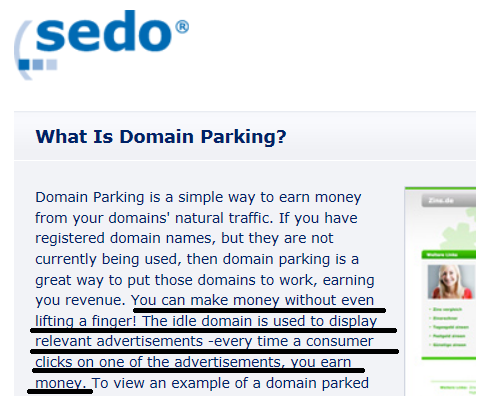 Just read what that site offers; we've underlined the most important paragraph of this hub.
