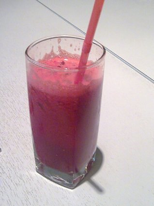 Superdelicious beetroot drink, the instant antioxidant. 