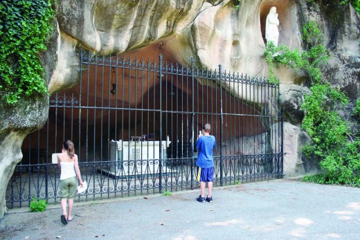 The Grotto of Lourdes