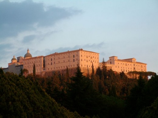 Beautiful Monte Cassino monastery in Italy as it looks today.