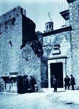 This was how the Silver Gate looked before it was bombarded during World War II.  Underneath the Diocletian's Palace were found many artifacts dating back to the First Century A.D.