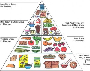Introduce t your family esp little one to FOOD PYRAMID.