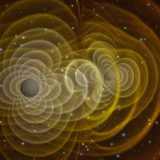 This visualization shows what Einstein envisioned. Researchers crunched Einstein's theory of general relativity on the Columbia supercomputer at the NASA Ames Research Center to create a three-dimensional simulation of merging black holes. This was t