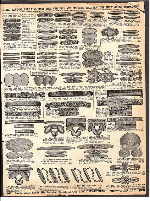 A page from Sears & Roebuck catalog 1912
