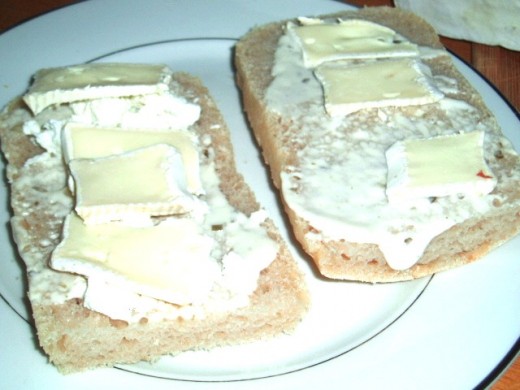 mayo, mustard, brie