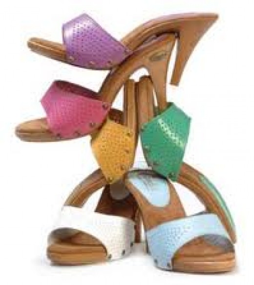 wicker shoes 80s