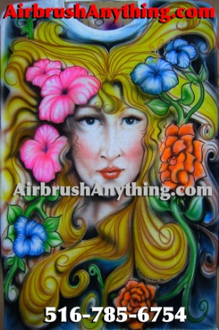 Goddess Tshirt by D and D Sears, Artists AirbrushAnything.com