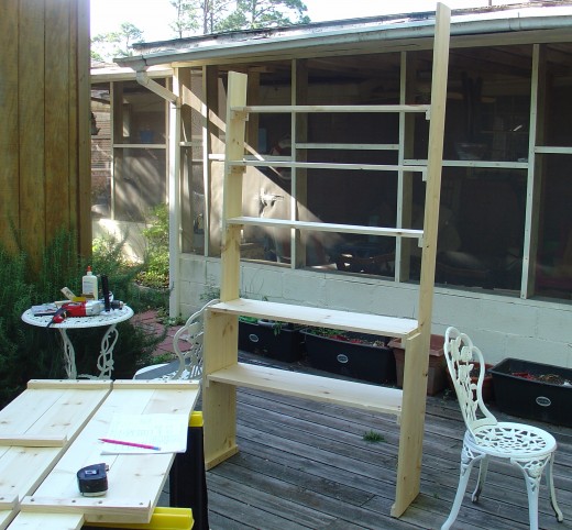Assembled, but not yet installed.