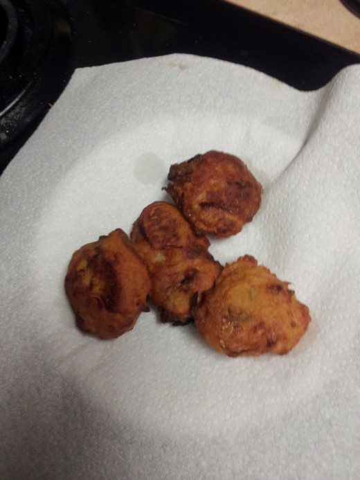 The cutlet was eaten before I could decorate it !!!