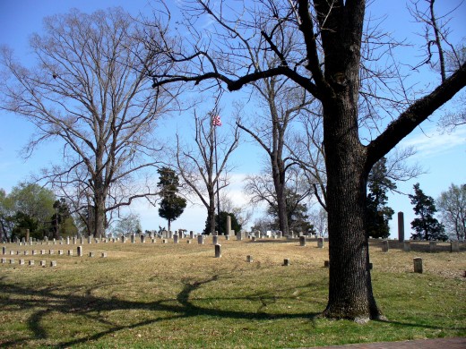 Photo 10 - More tombstones at Shiloh National Cemetery.