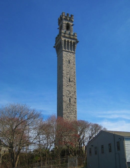 The Pilgrim Monument in Provincetown.
