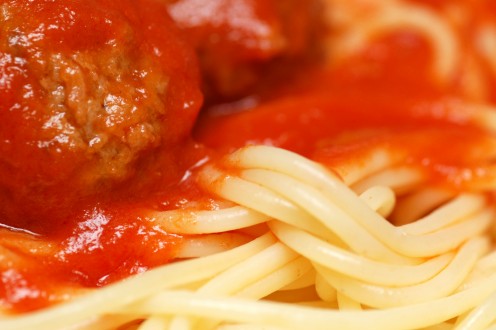 Spaghetti and Meatballs