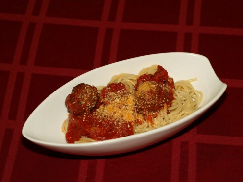 Spaghetti and Meatballs
