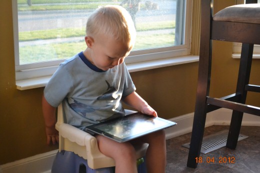 I guess the Ipad really has replaced the newspaper!