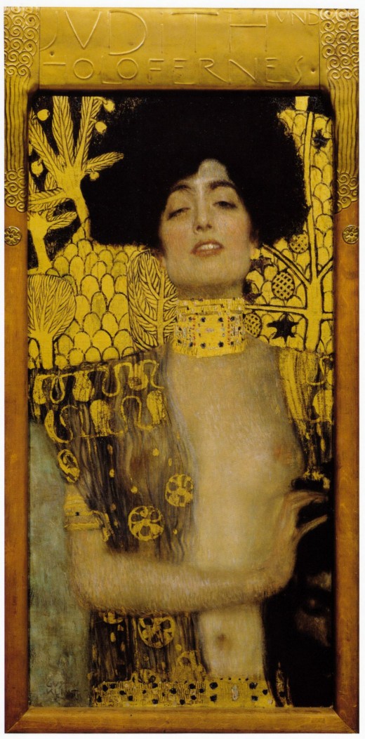 Judith-I, 1901 oil on canvas.