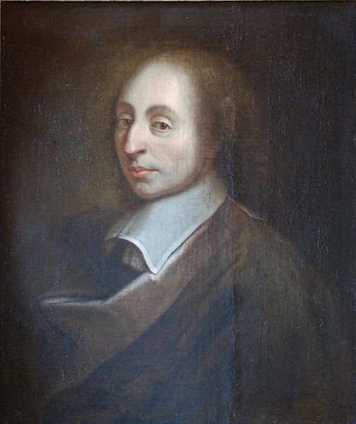 Blaise Pascal, famous for his Wager, also said, "Men never do evil so completely and cheerfully as when they do it from religious conviction." All images public domain except Pascal, CC-SA 3.0