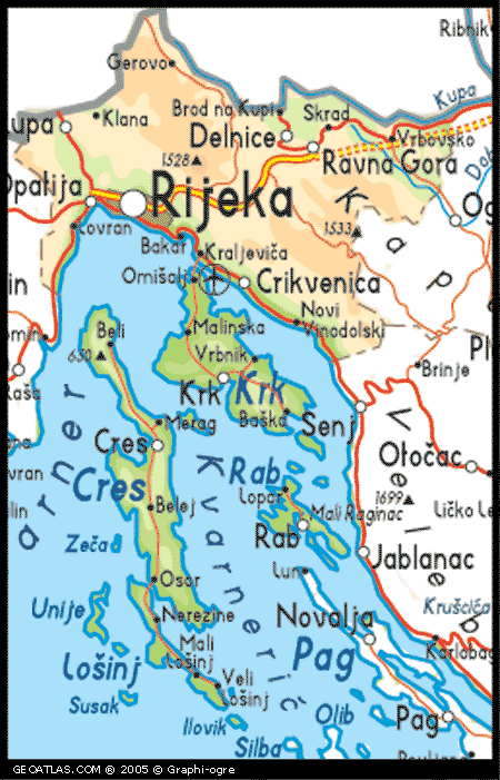Risnjak National Park is located near Delnice, off the Zagreb-Rijeka major auto highway