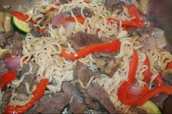 Kids Cook Monday Recipe:  Wiggly Noodle Stir Fry