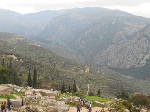 Delphic landscape