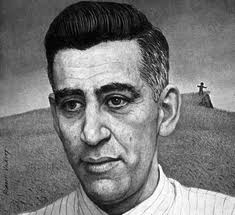 J.D. SALINGER, AUTHOR OF "A CATCHER IN THE RYE."