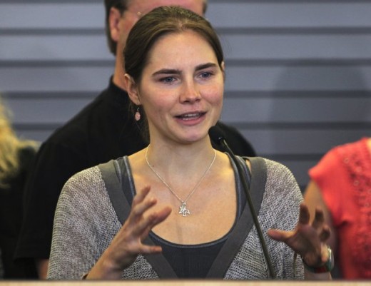 Amanda Knox, The young woman fighting for her freedom.