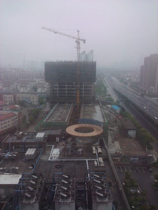 View from the hotel