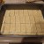 First layer of crackers First layer of crackers