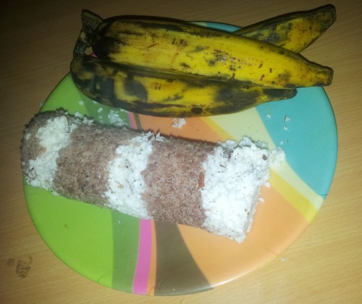 Now Puttu is ready to be served