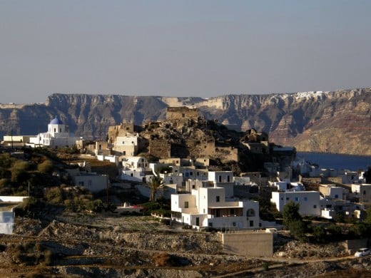 the goulas (medieval castle) of Akritiri