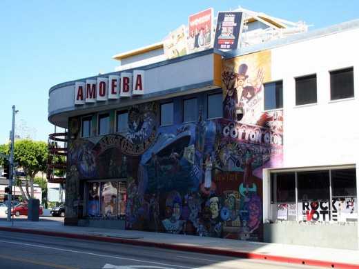 Amoeba Records on Sunset Amoeba Records on Sunset