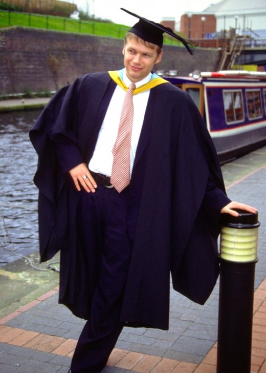 To college graduation