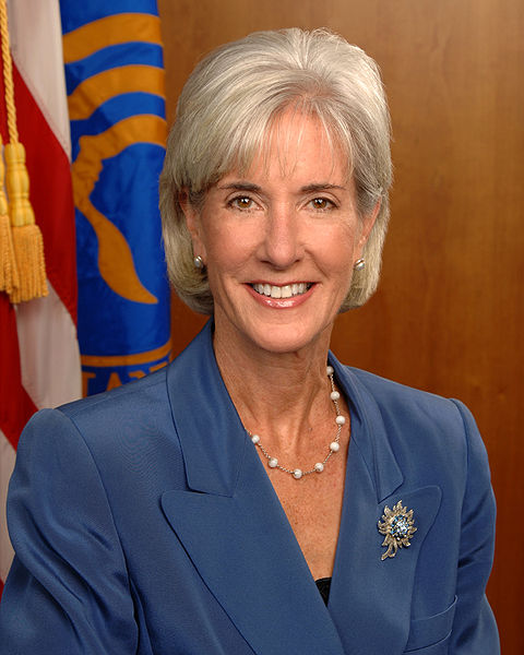 Kathleen Sebelius, Secretary of Health and Human Services. The Department of Health and Human Services administers Medicare
