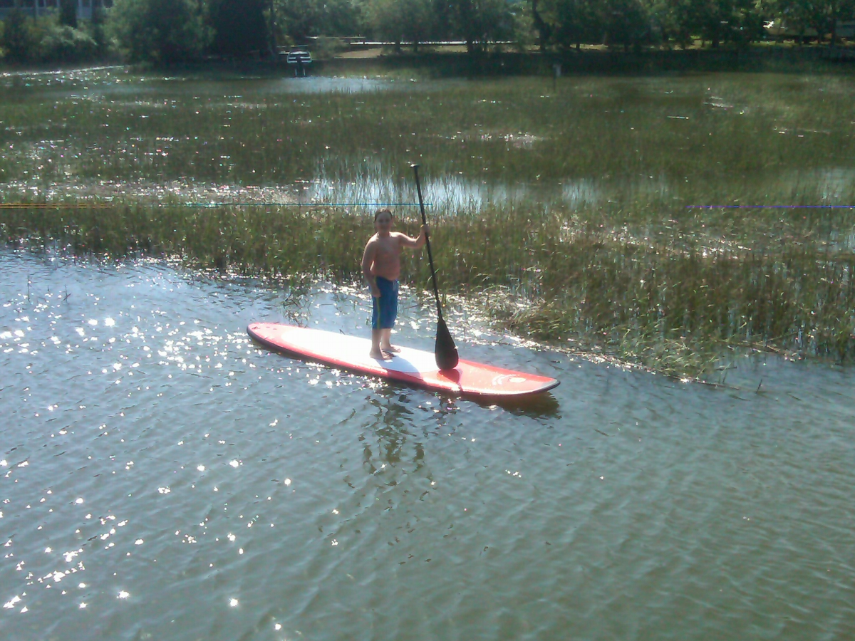 Stand-up paddle boarding