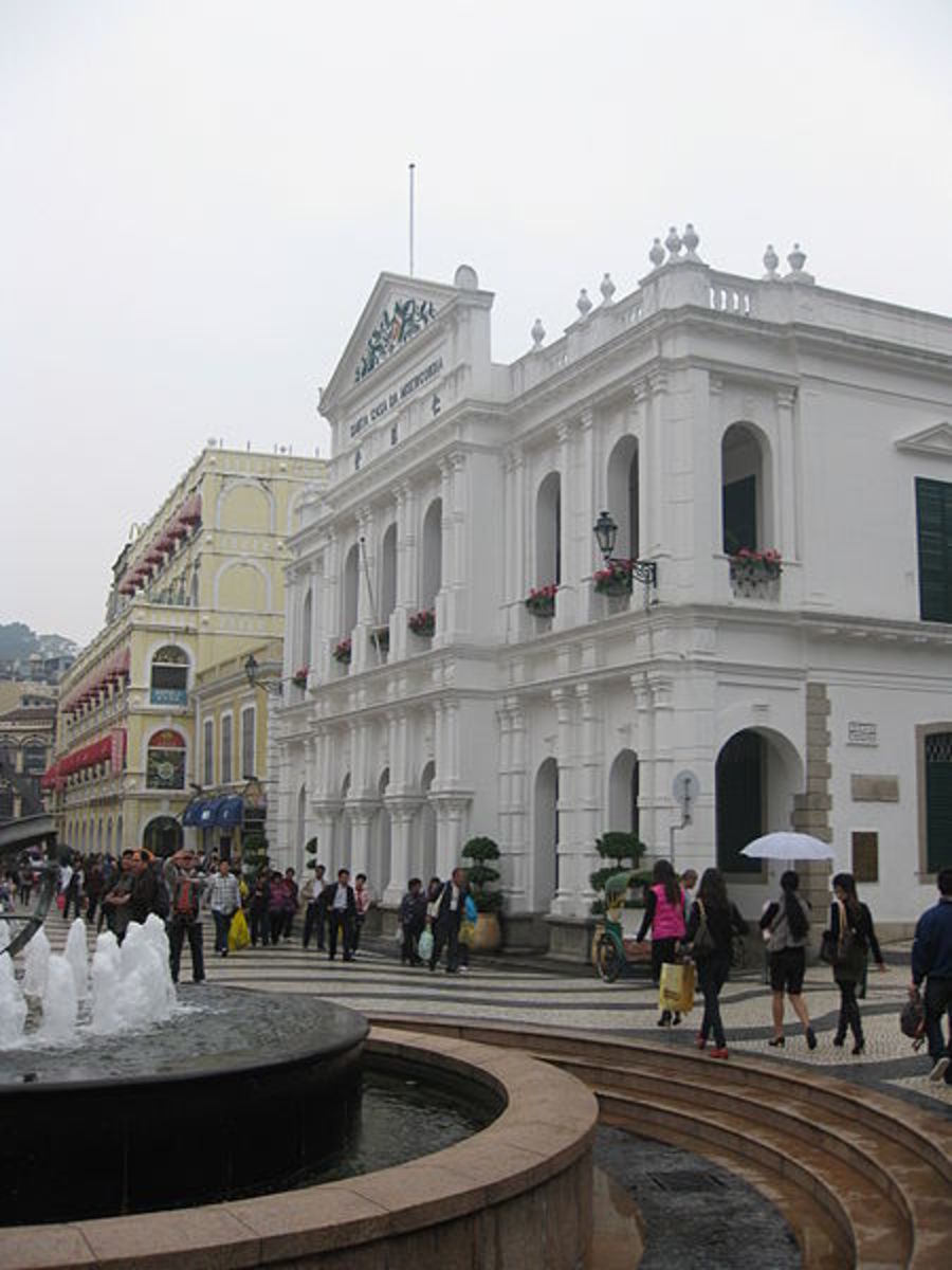 The Senado Square, where most excursions through Macau begin