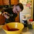 Crushing garlic: my four year old required help with this step, because his hands weren't strong enough to crush the garlic. Crushing garlic: my four year old required help with this step, because his hands weren't strong enough to crush the garlic.