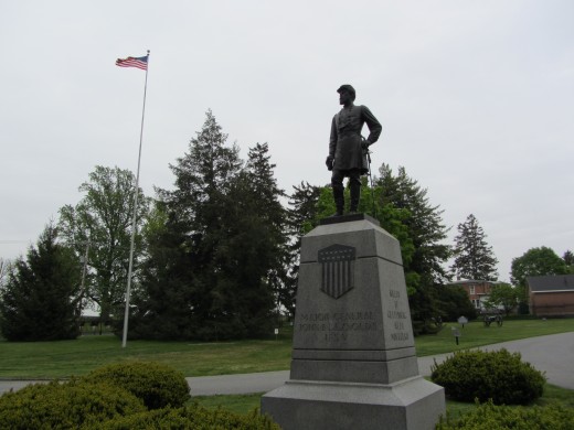 Statue of Maj. Gen. John F. Reynolds, born in my hometown of Lancaster, PA
