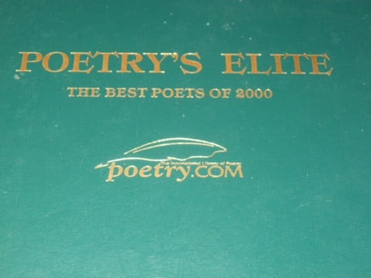 Book in which this poem is published.  Copyright 2001 by the International Library of Poetry.  Library of Congress