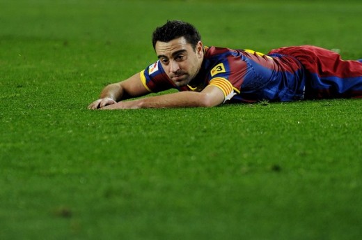 Xavi is struggling.