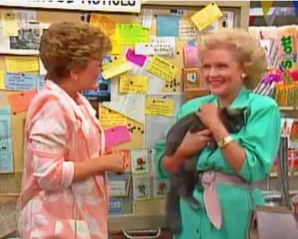 Blanche and Rose meet for the first time.