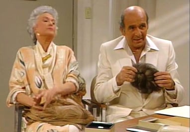 Dorothy, Stan, and Stan's toupee
