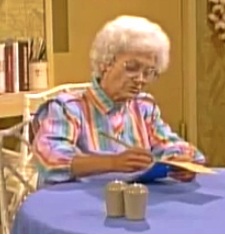 Sophia Petrillo calculates profit potential for her sandwich business.