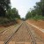 Journey towards the destiny. Rail line towards Shornur.