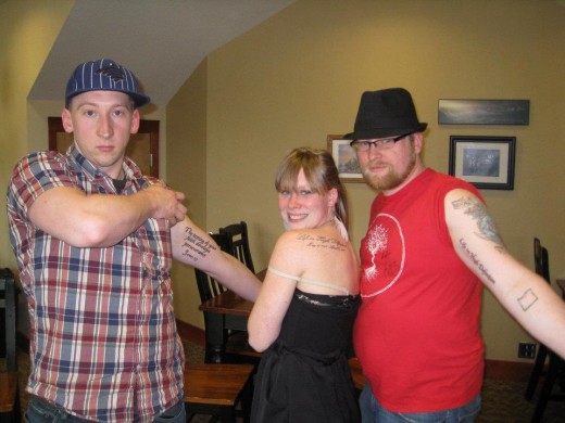 me and two of my siblings got tattoos in remembrance of my uncle