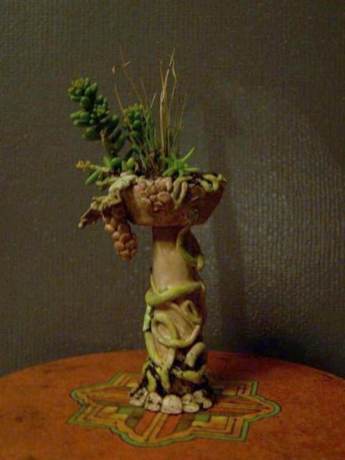 Handcrafted Fairy Garden Flowerpot