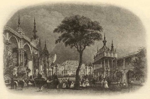The Eagle Tavern (Grecian Saloon) in 1830.